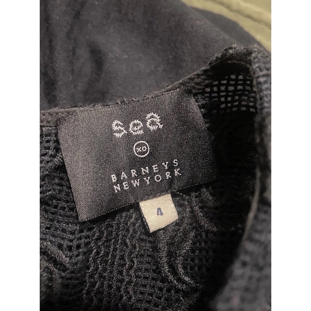 Sea New York Black Embroidered Short-Sleeve Blouse - Picture 7 of 9